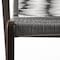 Armen Living Nabila Outdoor Dark Eucalyptus Wood and Gray Rope Counter and Bar height Stool 840254333451 - alternate 6